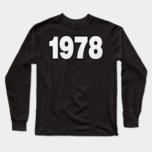 1978 Vintage Long Sleeve T-Shirt